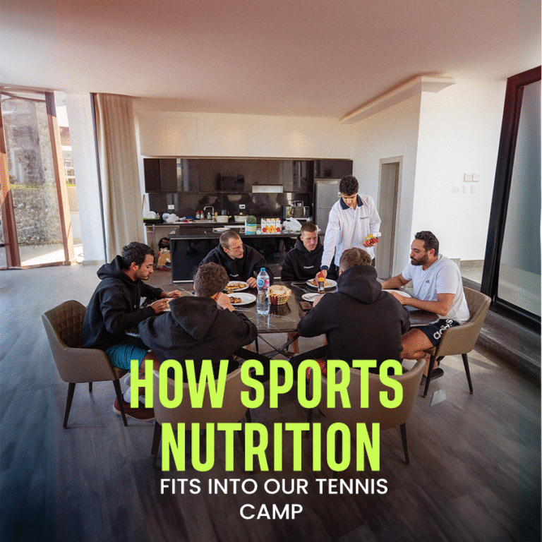 How Sports Nutrition Fits Into Our Tennis Camp