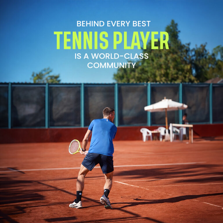 Behind Every Best Tennis Player Is a World-Class Community